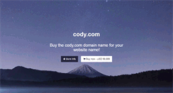 Desktop Screenshot of cody.com