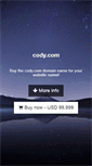 Mobile Screenshot of cody.com